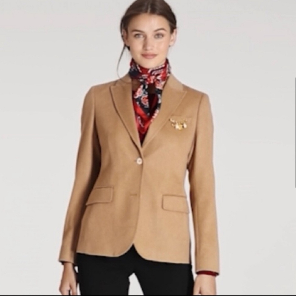 Brooks Brothers Camel Hair Blazer - sz…